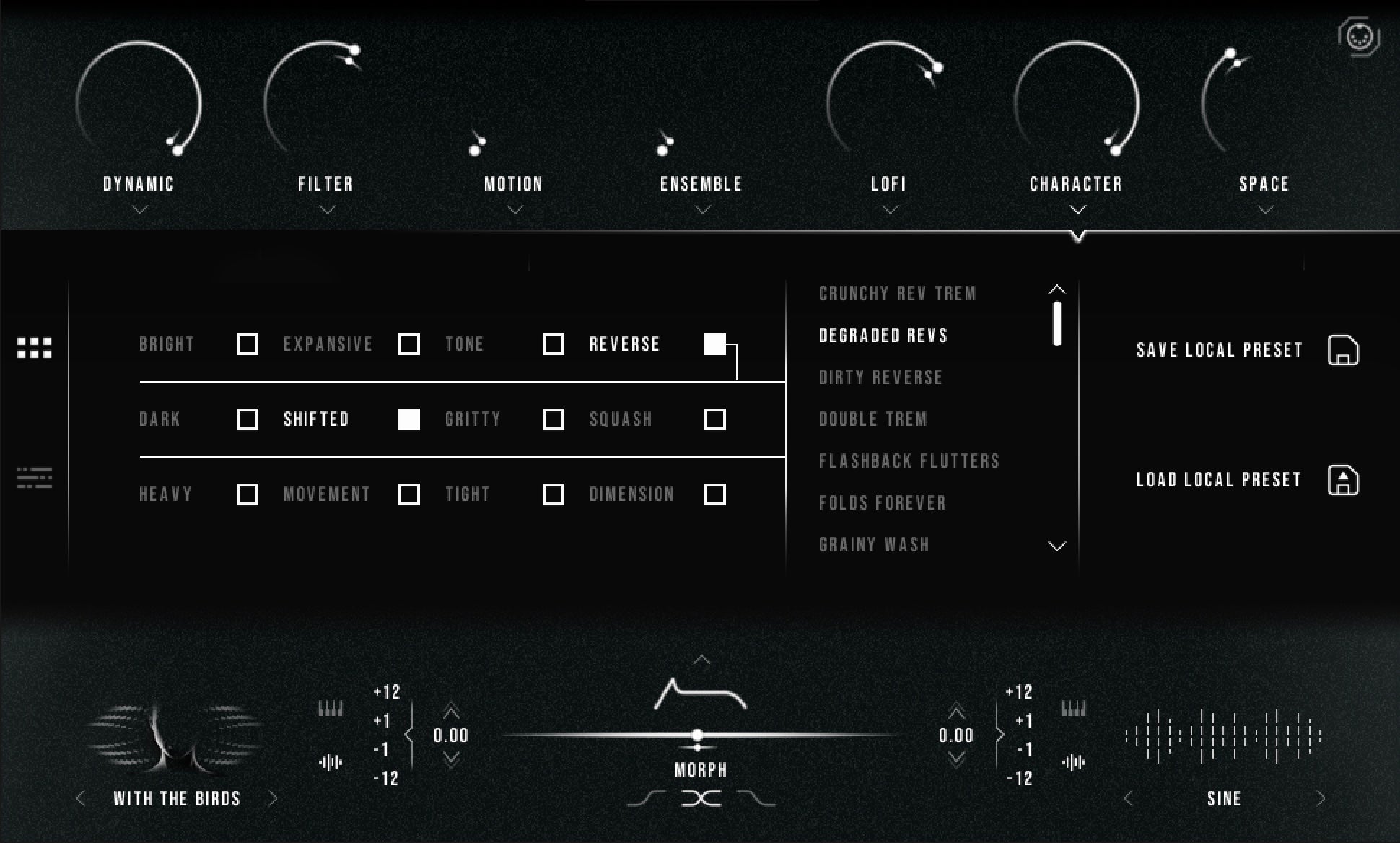 FOLDS UI Character Presets